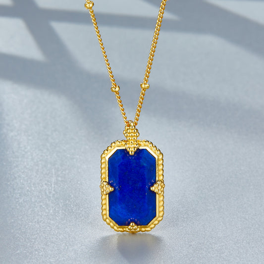 Natural Lapis Lazuli Blue Dream Necklace